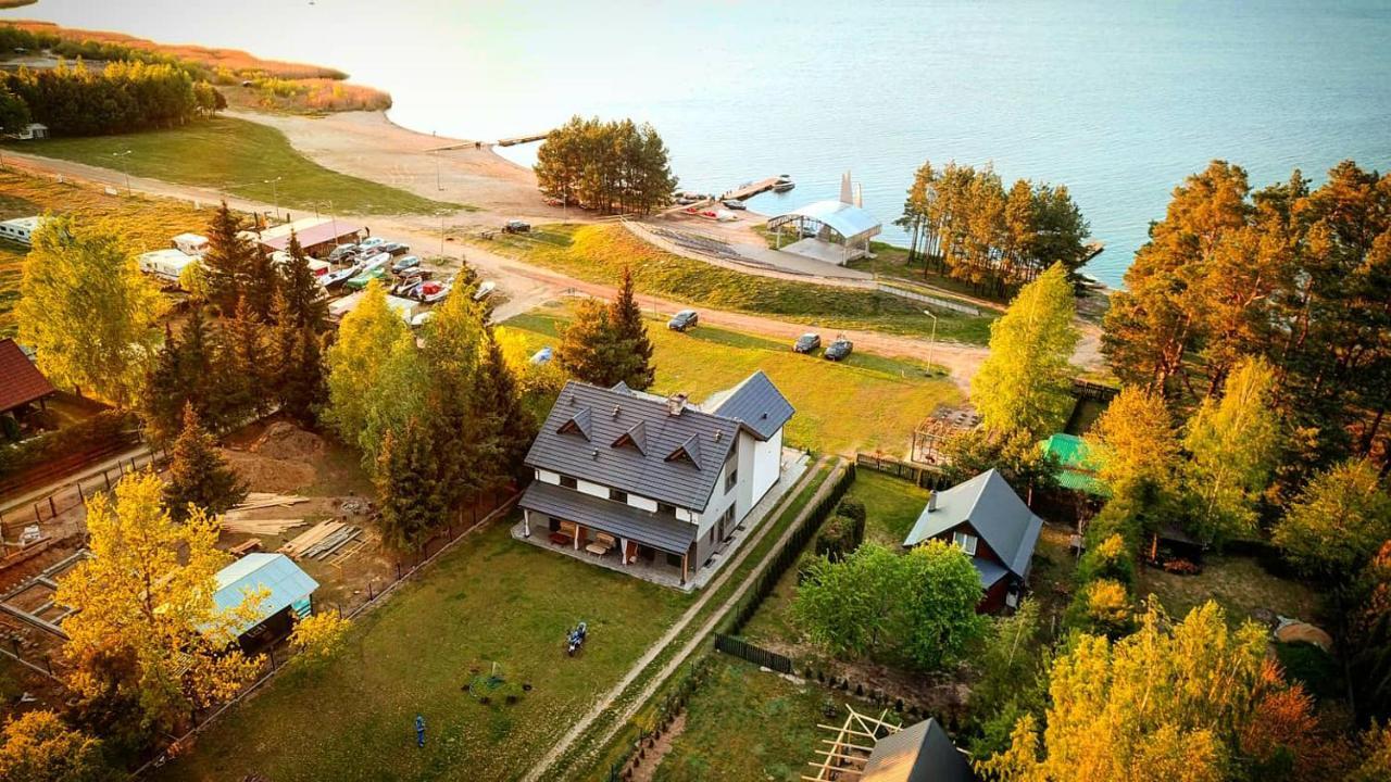 Zubr Nad Zalewem Apartment Luka Екстериор снимка