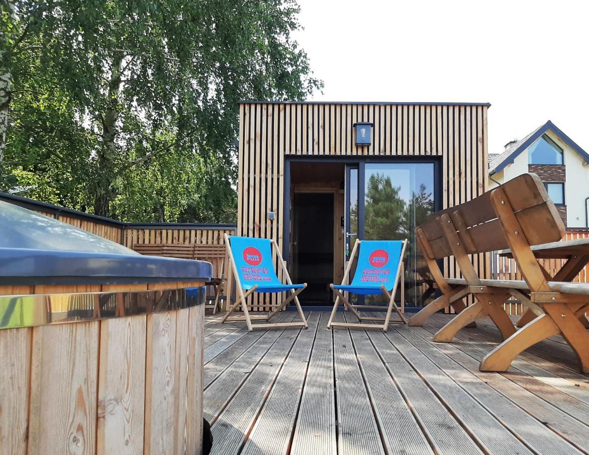 Zubr Nad Zalewem Apartment Luka Екстериор снимка