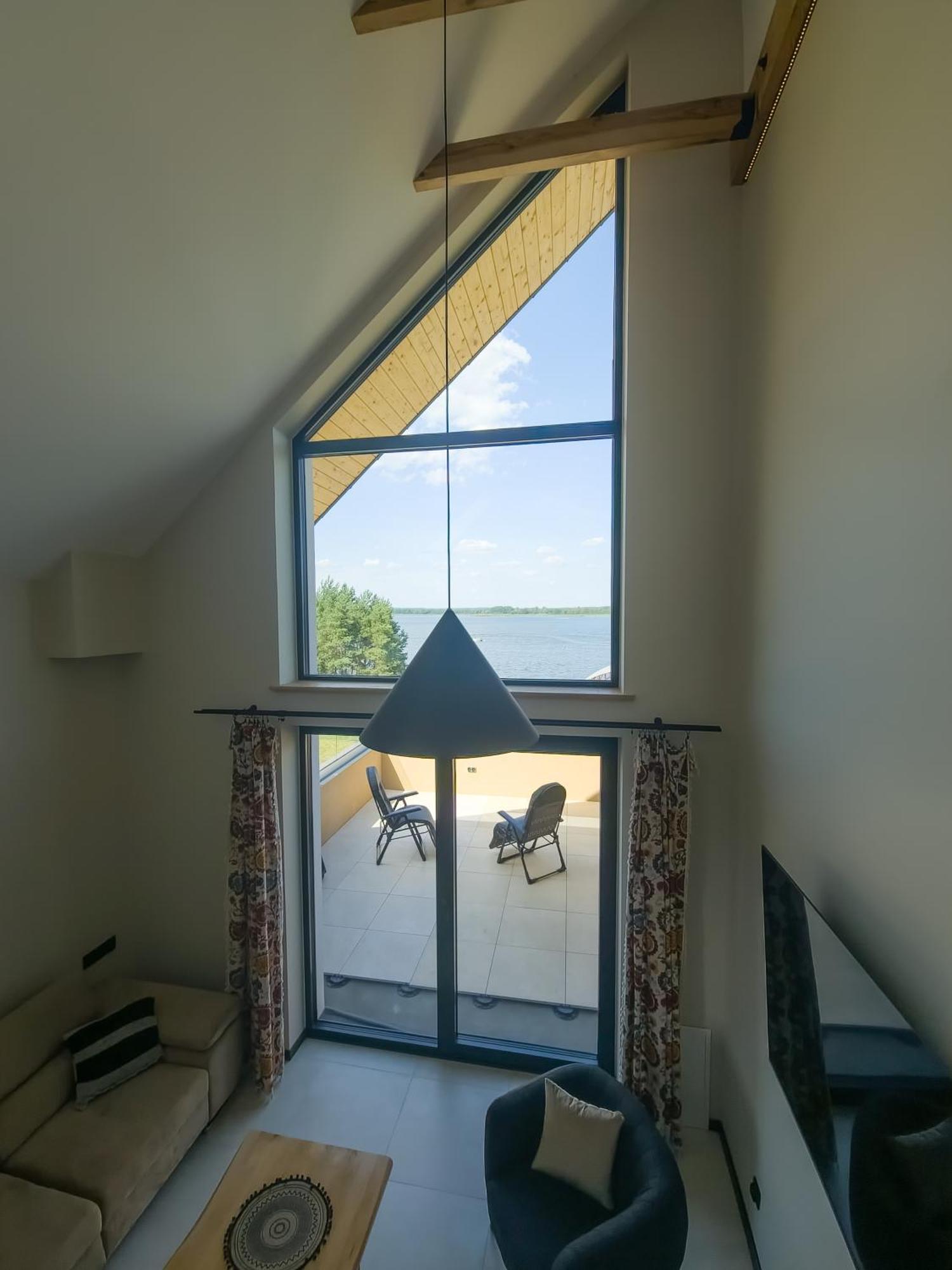 Zubr Nad Zalewem Apartment Luka Екстериор снимка