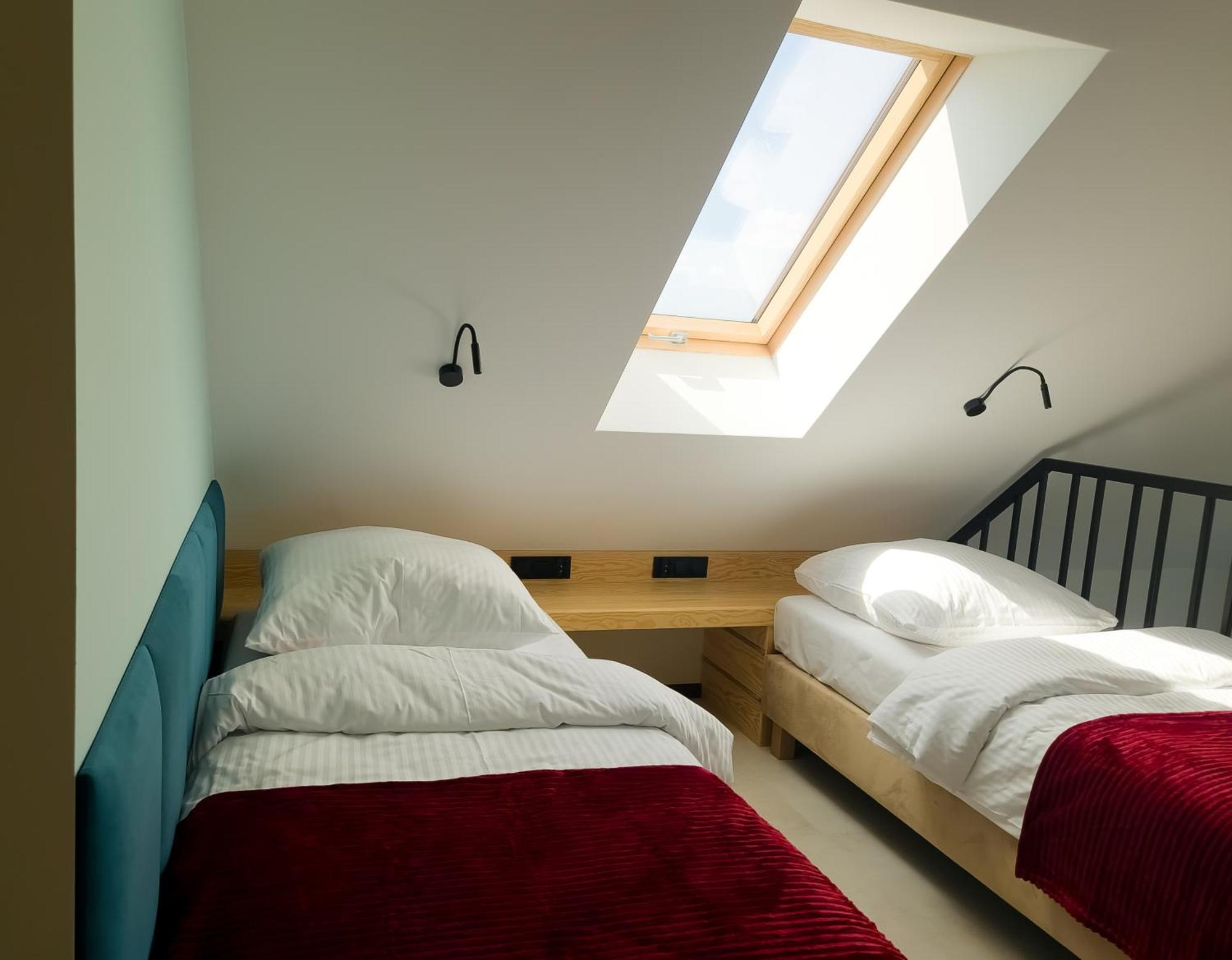 Zubr Nad Zalewem Apartment Luka Екстериор снимка