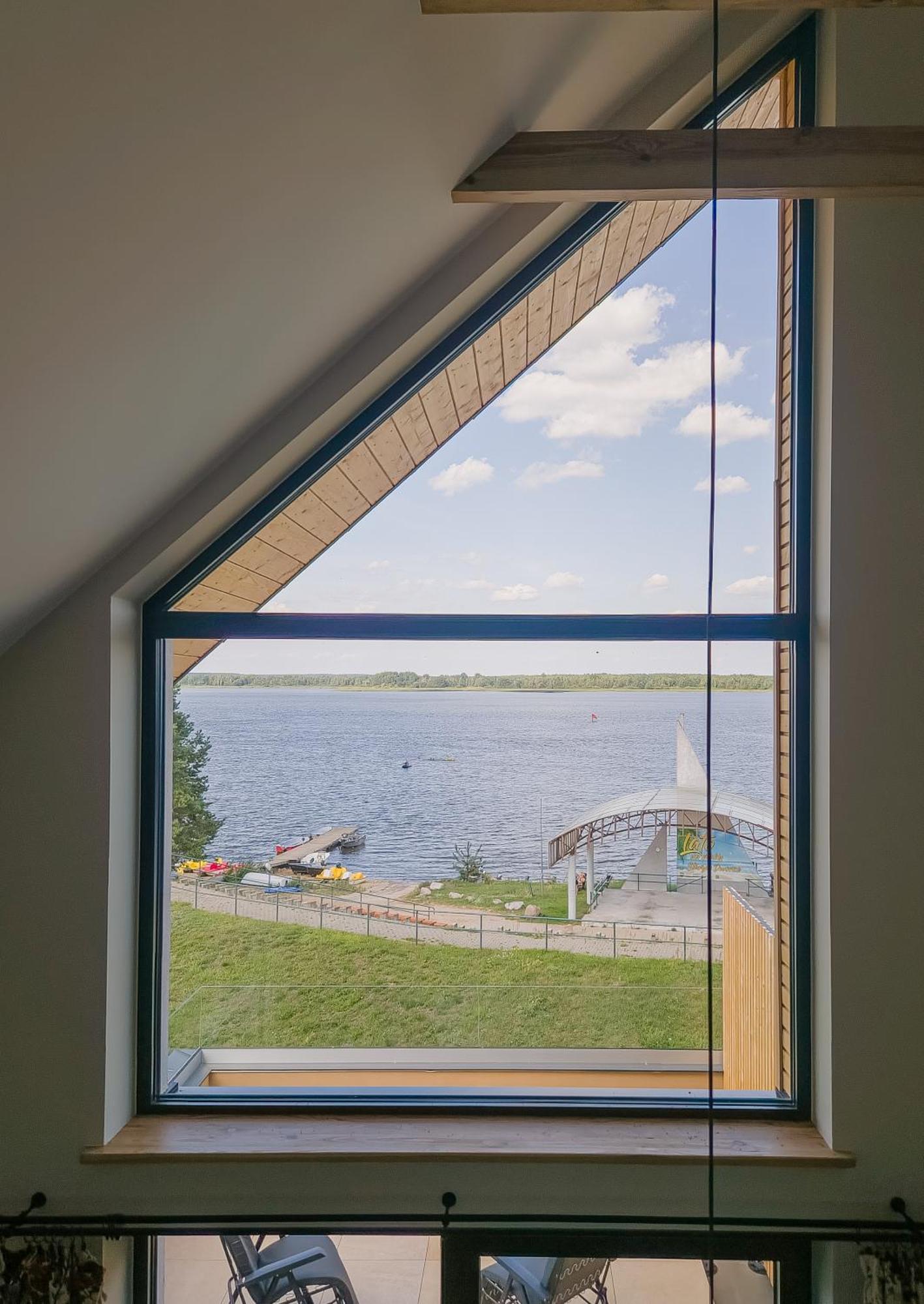 Zubr Nad Zalewem Apartment Luka Екстериор снимка