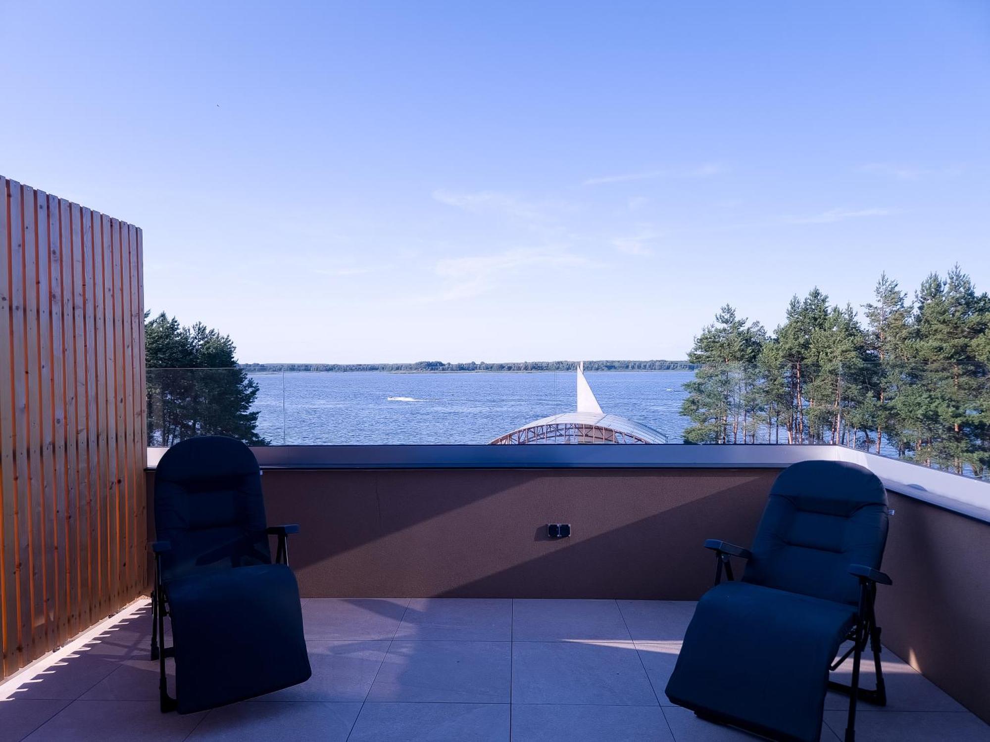 Zubr Nad Zalewem Apartment Luka Екстериор снимка