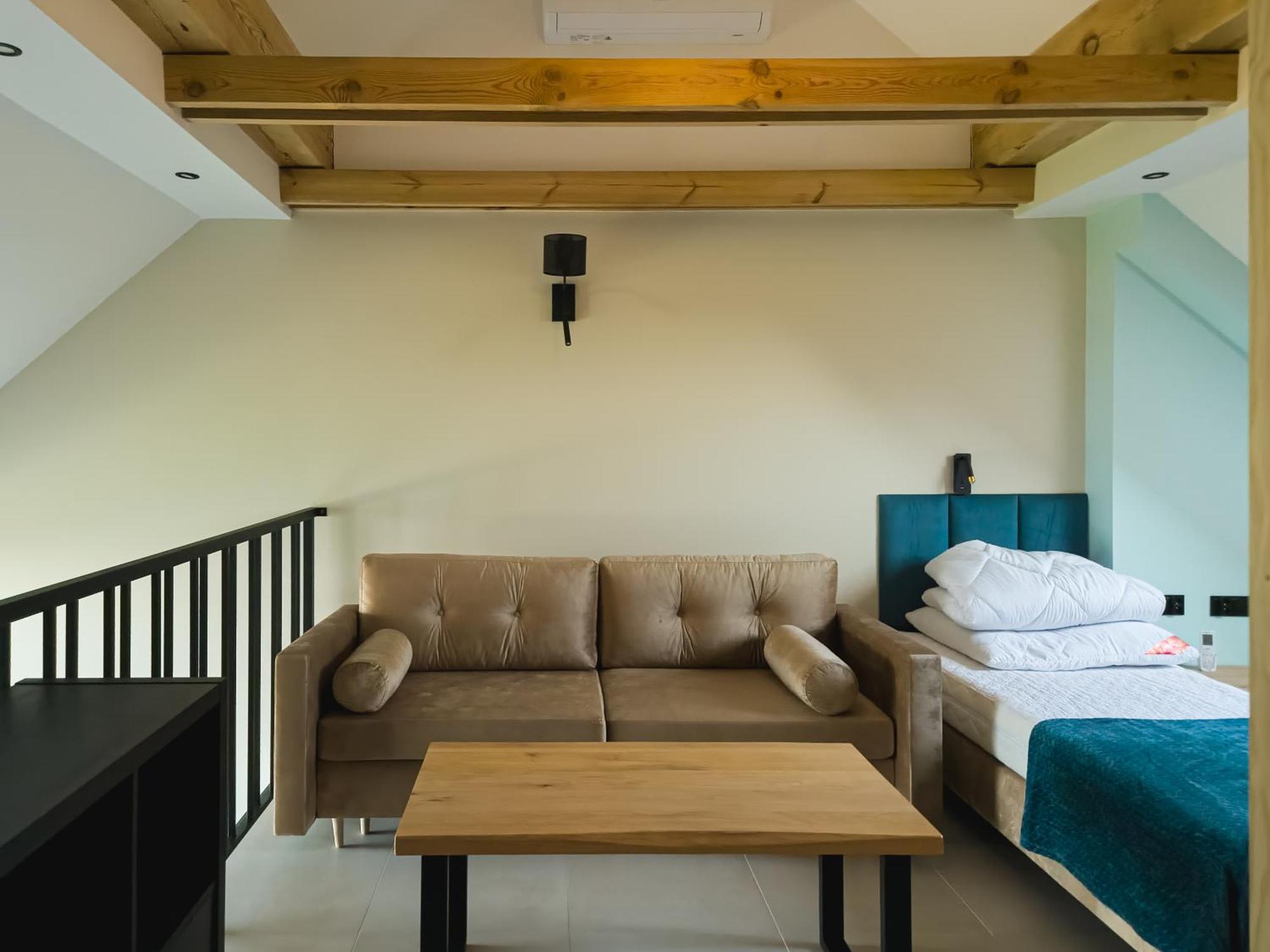 Zubr Nad Zalewem Apartment Luka Екстериор снимка