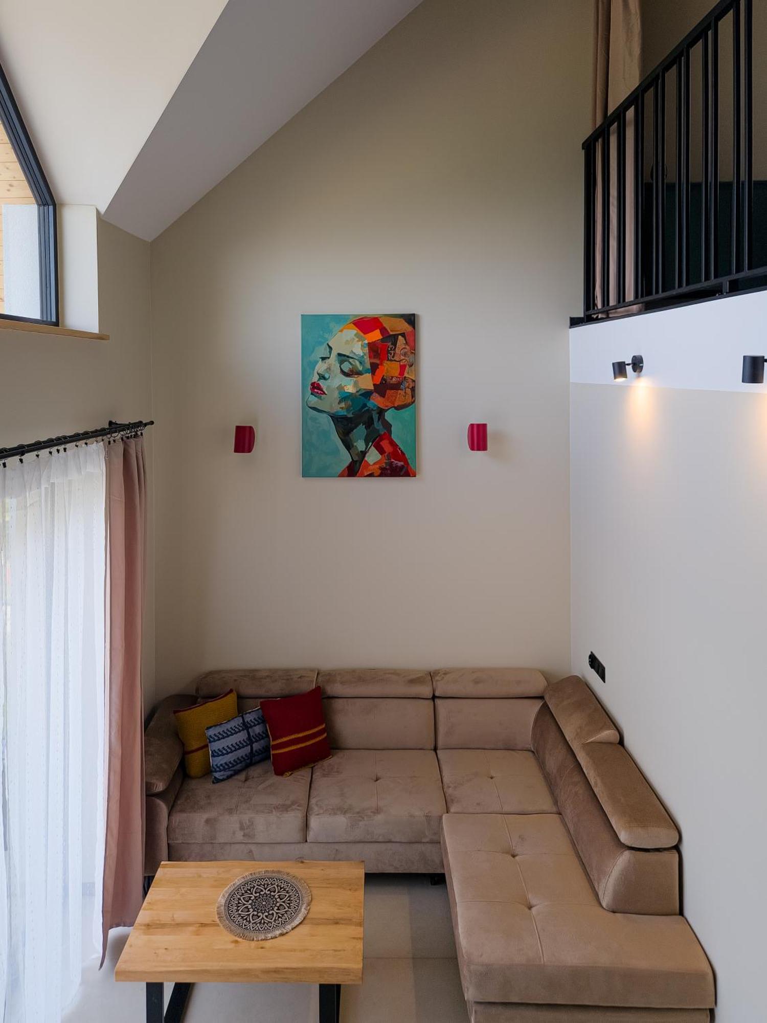 Zubr Nad Zalewem Apartment Luka Екстериор снимка