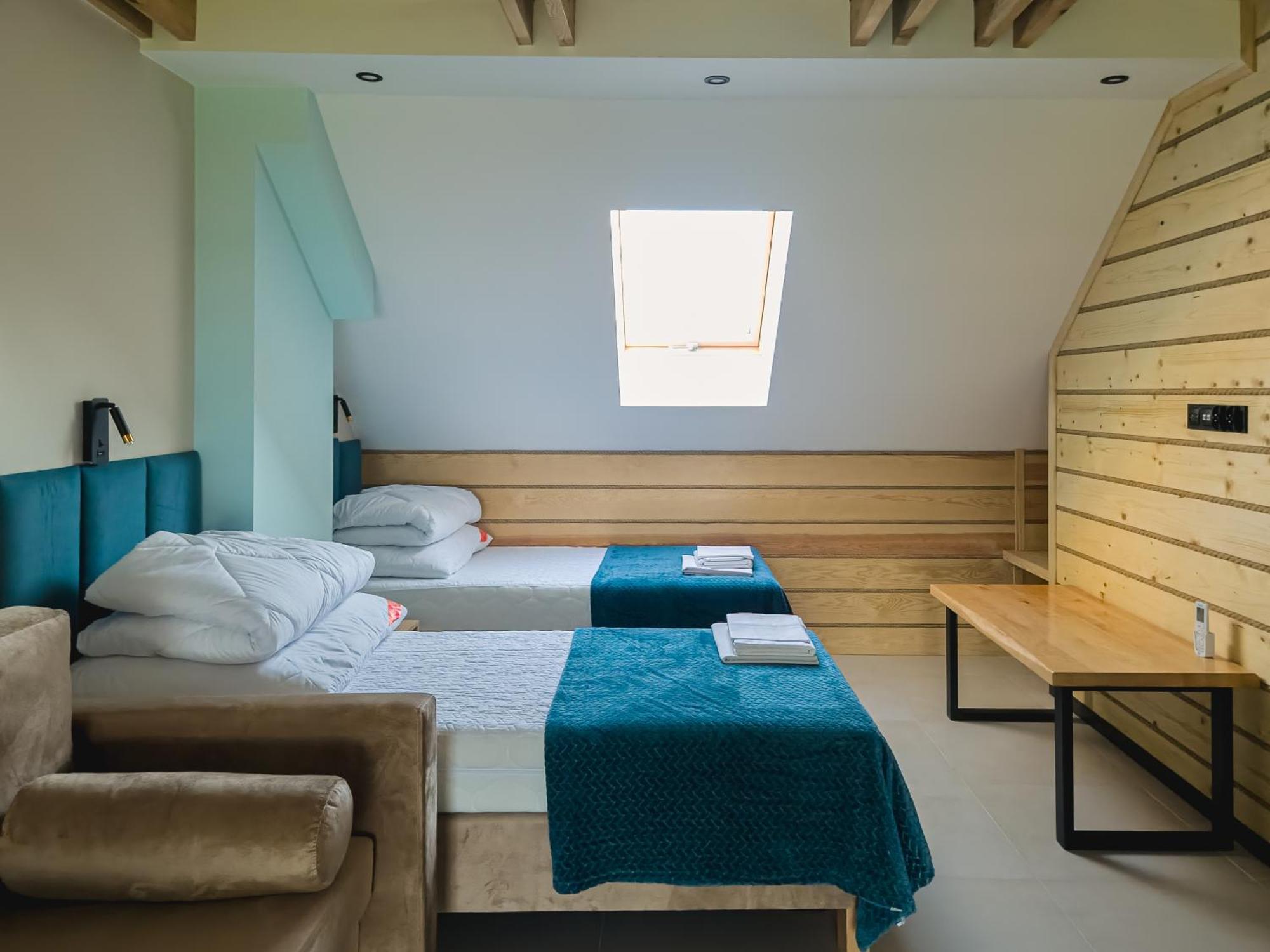 Zubr Nad Zalewem Apartment Luka Екстериор снимка