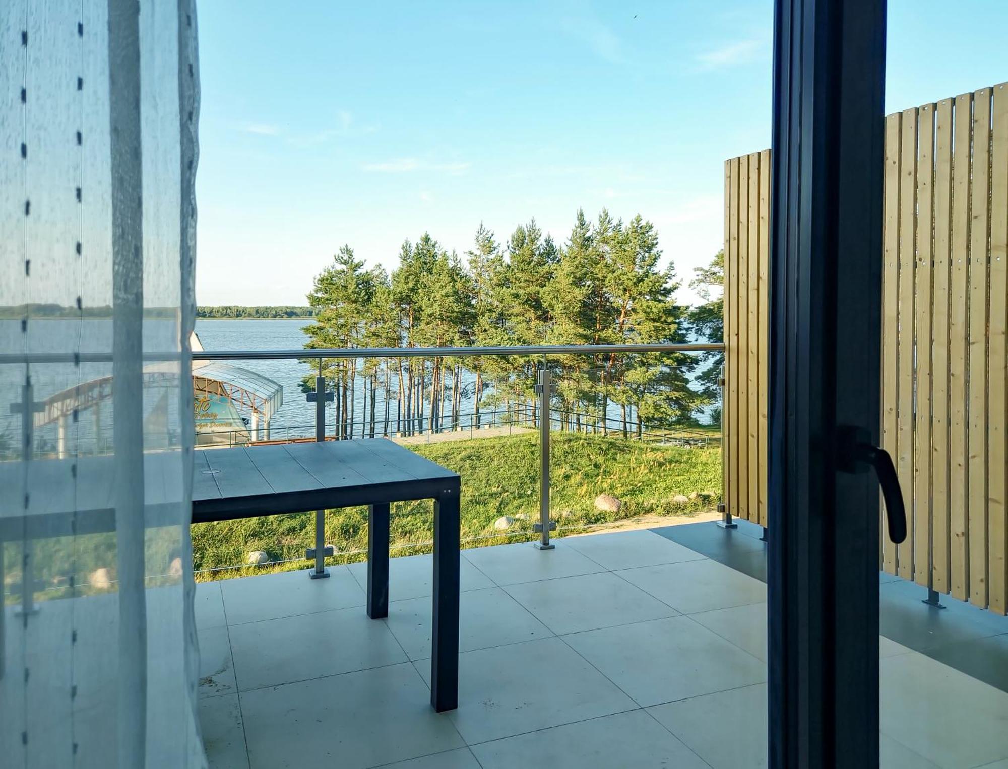 Zubr Nad Zalewem Apartment Luka Екстериор снимка
