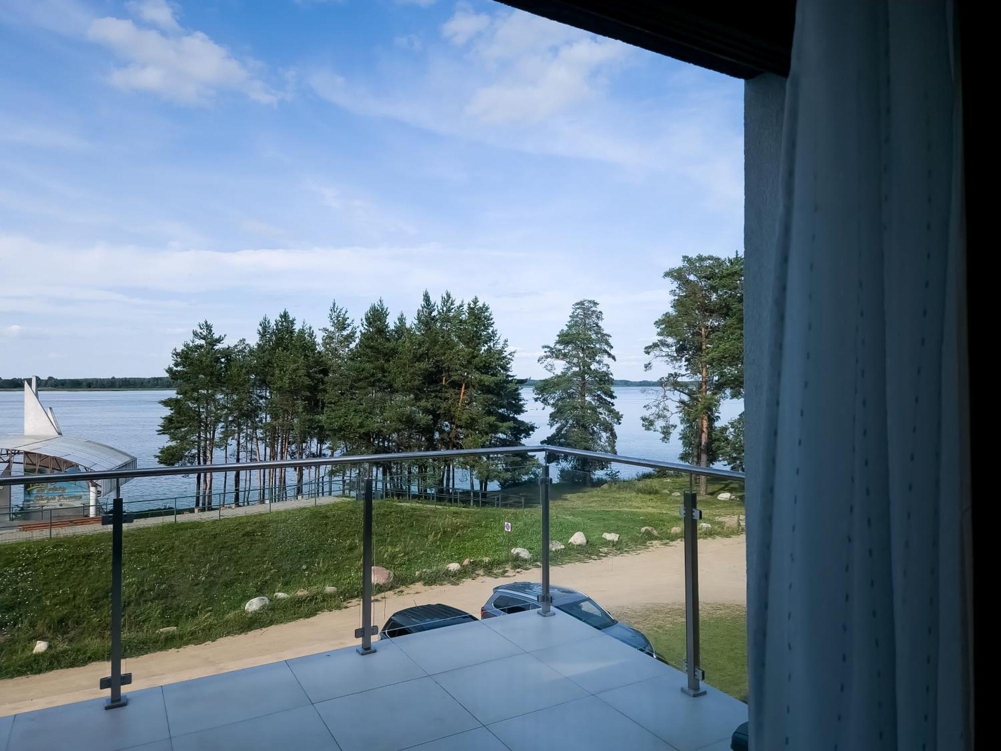 Zubr Nad Zalewem Apartment Luka Екстериор снимка