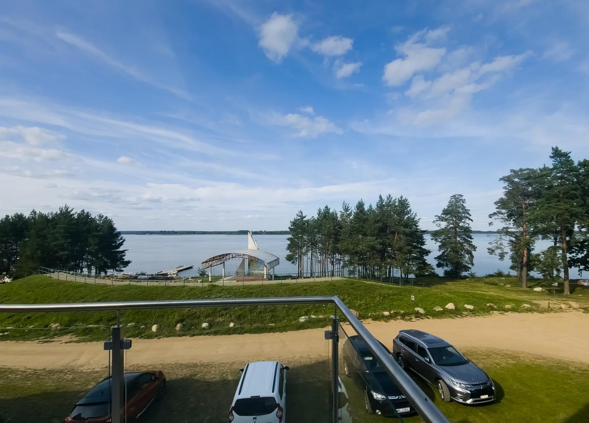 Zubr Nad Zalewem Apartment Luka Екстериор снимка