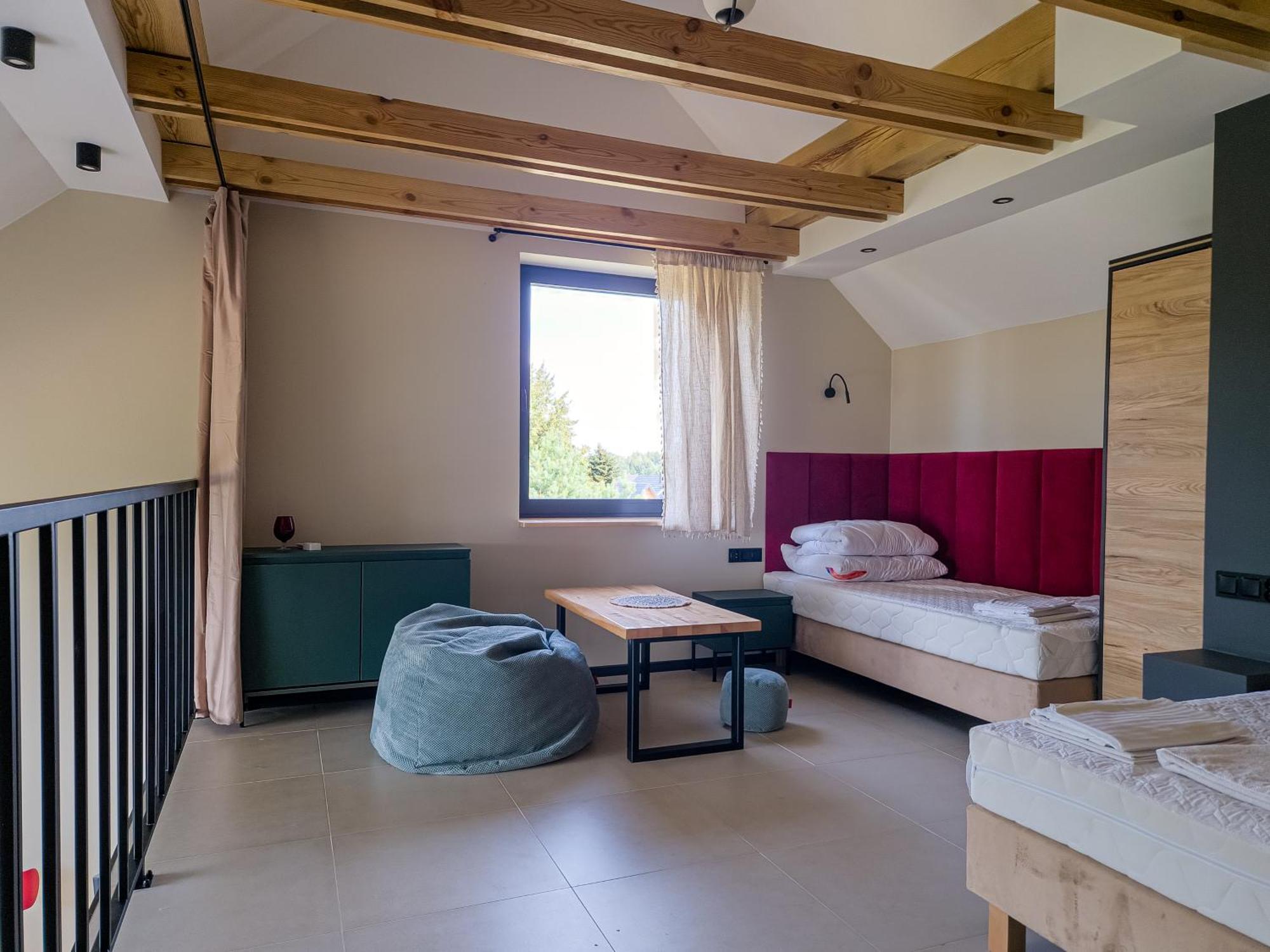 Zubr Nad Zalewem Apartment Luka Екстериор снимка