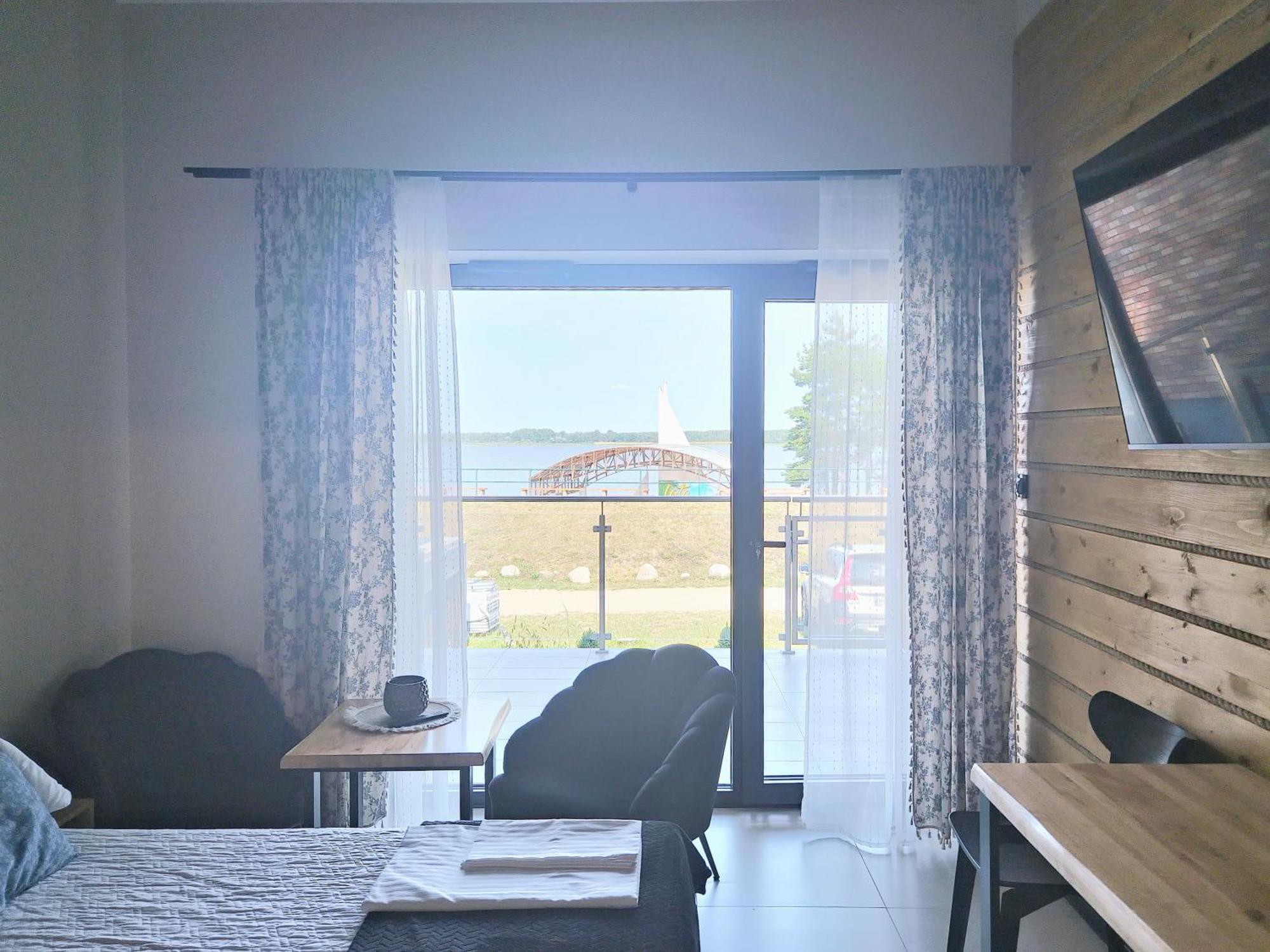 Zubr Nad Zalewem Apartment Luka Екстериор снимка