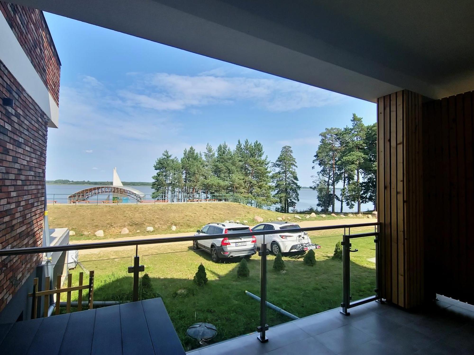 Zubr Nad Zalewem Apartment Luka Екстериор снимка