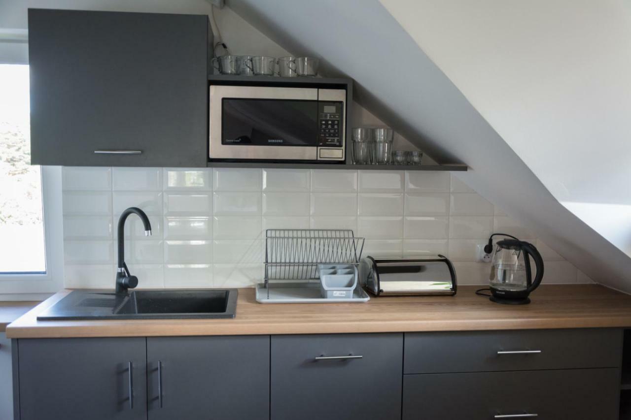 Zubr Nad Zalewem Apartment Luka Екстериор снимка