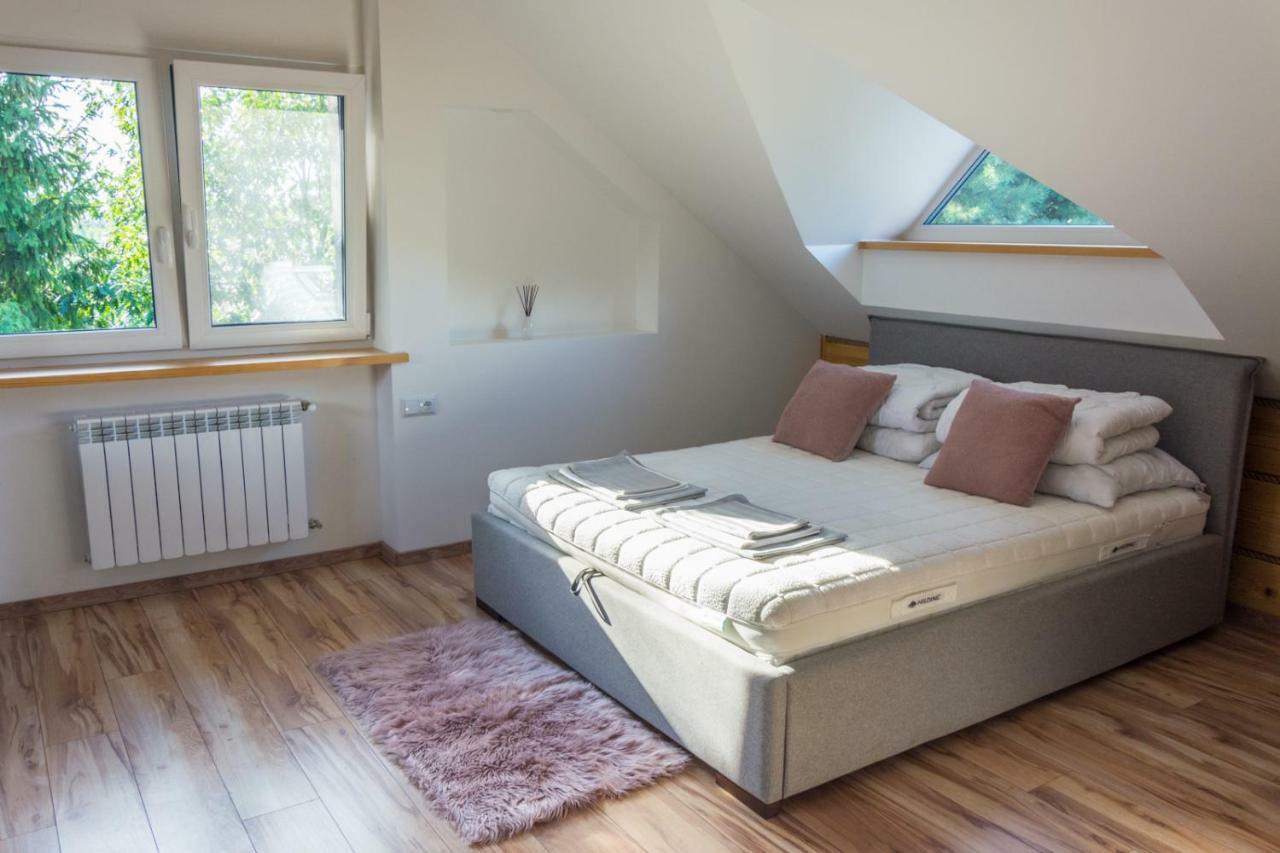 Zubr Nad Zalewem Apartment Luka Екстериор снимка