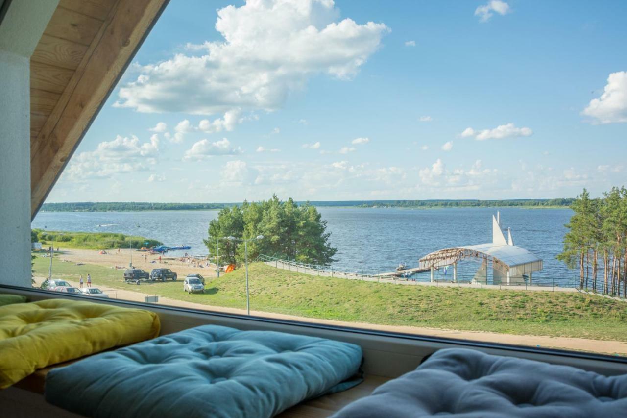 Zubr Nad Zalewem Apartment Luka Екстериор снимка