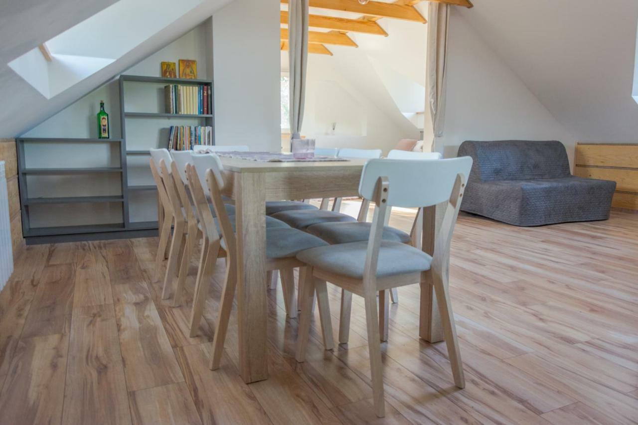 Zubr Nad Zalewem Apartment Luka Екстериор снимка